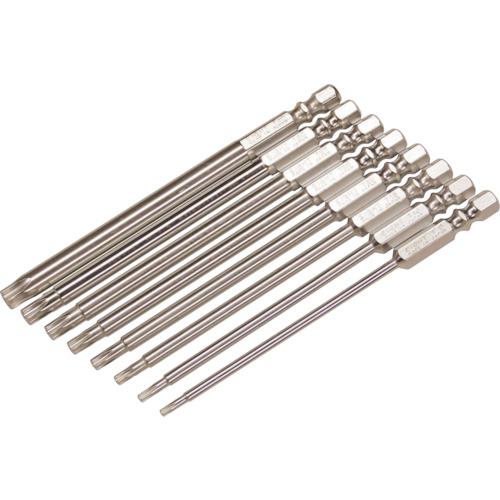 ■EIGHT TXビット穴付対辺6.35mm 溝9mm&13mm T27X115 単品〔品番:EA34T27X115〕【8116275:0】[送料別途見積り][掲外取寄][店頭受取不可]