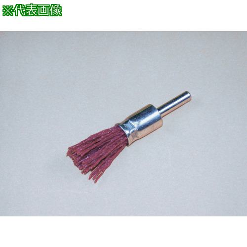 ■ヤナセ 軸付エンドブラシ ユニロングリット 25x30x6x25 #60《10個入》〔品番:BGE254〕【8123520×10:0..