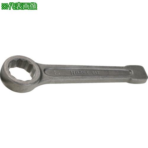 ■【在庫限り】HAZET 打撃めがねレンチ 対辺寸法65mm〔品番:64265〕【8132808:0】[店頭受取不可]