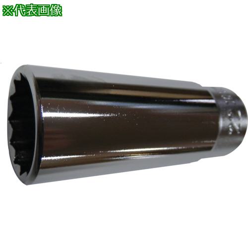 ■HIT 3/8インチ角 ディープソケット (12角) 21mm〔品番:321L〕【8145368:0】[送料別途見積り][掲外取寄][店頭受取不可]