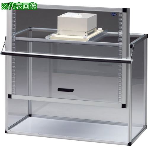■サンプラ 卓上クリーンベンチ(安全スライド扉) クリーン1000H型〔品番:00245〕【8162529:0】[送料別途見積り][法人・事業所限定][外直送][店頭受取不可](4)
