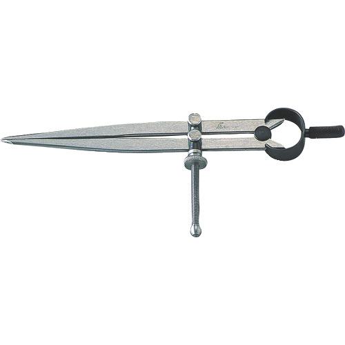 ■シンワ 鋼製コンパスAスプリング付〔品番:73059〕【8164136:0】[店頭受取不可]