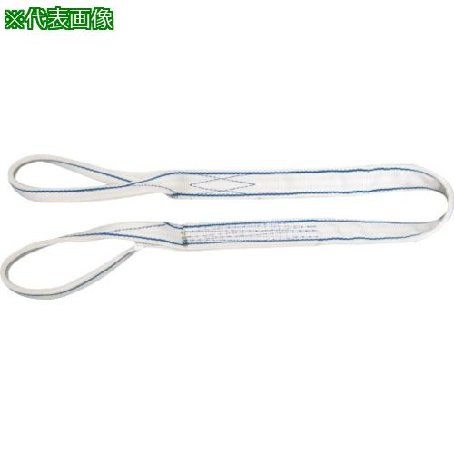 ■シライ ベルトスリング ポリエステルスリング PET3E(JIS3トウキュウ) 両端アイ形 50mm幅×長さ6.5m〔品番:PET3E50X6.5〕【8170255:0】[送料別途見積り][掲外取寄][店頭受取不可]