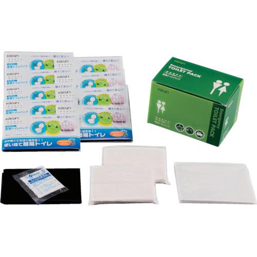■KAKURI 緊急トイレパックセット ETP-30S〔品番:9677〕【8179352:0】[店頭受取不可]