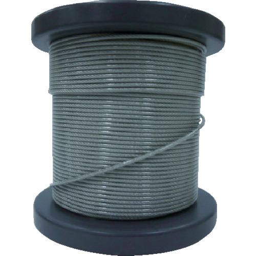 ■O.C.R SUSワイヤロープ2.00/2.30mm 7×7 50m巻コート付(クリアー)〔品番:NSB20023050M〕【8185468:0】[店頭受取不...