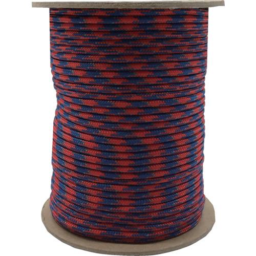 ■ユタカメイク 強力カラーコード 4mm×100m(赤/青)〔品番:PSCC414〕【8189789:0】[店頭受取不可]