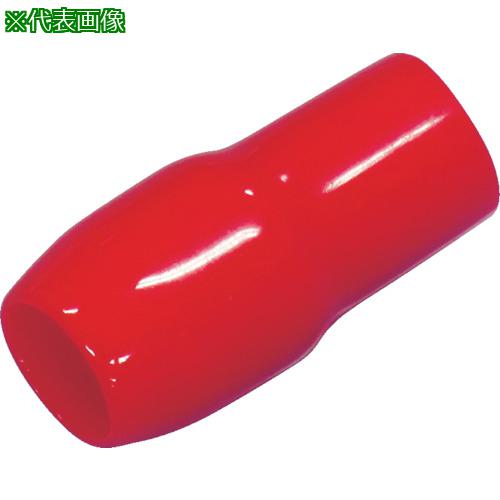 ■TRUSCO TCVキャップ 38.00mm2用 赤 10個入〔品番:TCV38R10〕【8191846:0】[店頭受取不可]