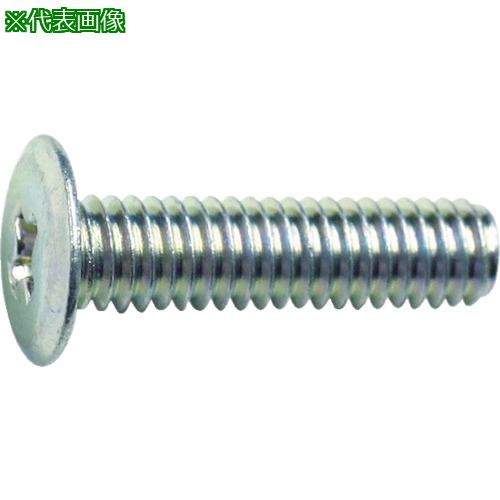 ■TRUSCO 超低頭小ねじ 三価クロメート M5X10 8本入〔品番:TFSC0510〕【8195325:0】[店頭受取不可]