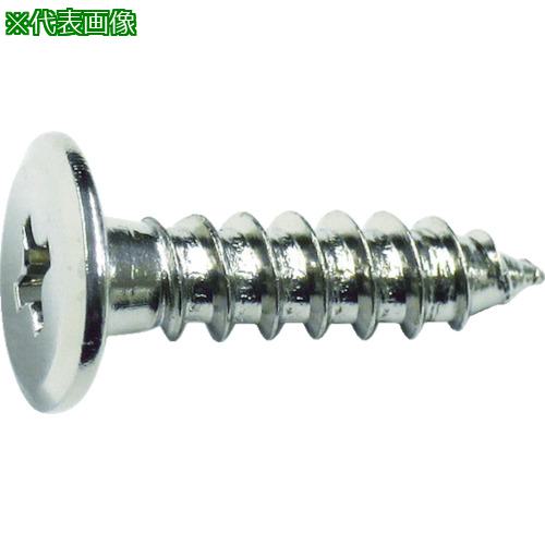 ■TRUSCO 超低頭タッピングねじ ニッケルメッキ M3X20 26本入〔品番:TFTN0320〕【8195346:0】[店頭受取不可]