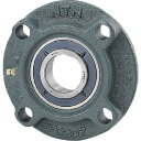 ■NTN G ベアリングユニット(テーパ穴形アダプタ式)軸径65mm内輪径75mm全長220mm〔品番:UKFC215D1〕【8197123:0】[店頭受取不可...