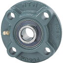 ■NTN G ベアリングユニット(円筒穴形、止めねじ式)軸径80mm全長260mm全高260mm〔品番:UCFCX16D1〕【8197136:0】[店頭受取不可...