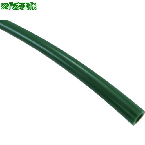 ■チヨダ ナイロンチューブ緑 外径4mm 内径3mm 全長100m〔品番:TN4X3100G〕【8202393:0】[送料別途見積り][掲外取寄][店頭受取不可]