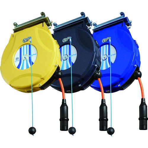 ■日平 ハンディーエアーリール(ブレーキ付) ホース内径6.4×外径10mm 黒〔品番:HAP210JSBG〕【8202802:0..