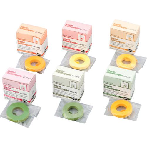 ■AS スタンダード・pH試験紙 0.5~5.5 (3巻入)〔品番:1850813〕【8210478:0】[送料別途見積り][掲外取寄][店頭受取不可]