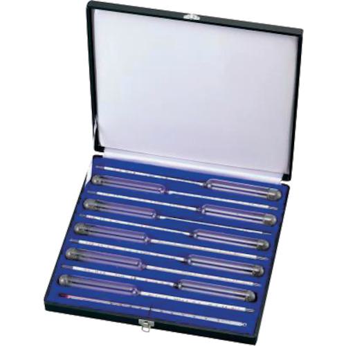 ■AS 石油密度計10本入りセット〔品番:2952611〕【8213225:0】[送料別途見積り][掲外取寄][店頭受取不可]