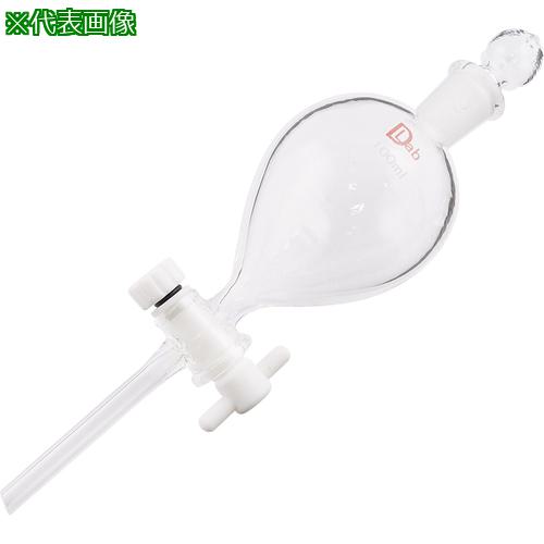 ■AS 分液ロート球型 100ml〔品番:2960202〕【8213686:0】[送料別途見積り][掲外取...