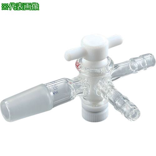 ■AS 三方コックテフロンプラグ TS19/38〔品番:2960502〕【8213702:0】[送料別途見積り][掲外取寄][店頭受取不可]