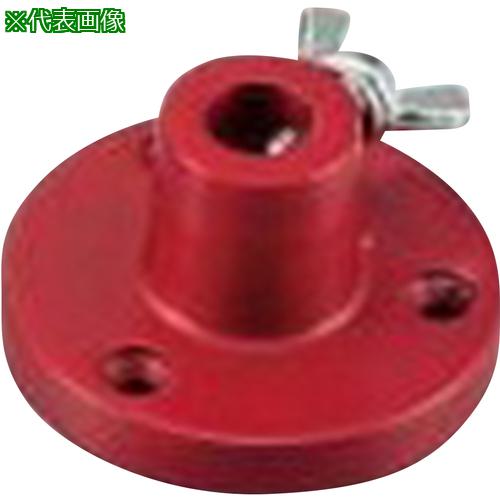 ■AS 実験器具保持具ベース・赤〔品番:2982406〕【8213868:0】[送料別途見積り][掲外取寄][店頭受取不可]