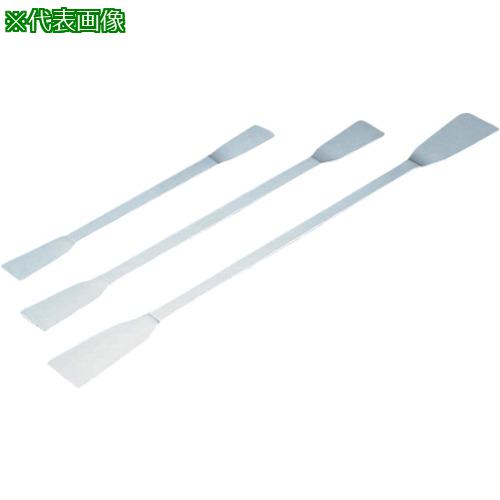 ■AS スパーテル両ヘラ240mm〔品番:652504〕【8216093:0】[送料別途見積り][掲外取寄][店頭受取不可]