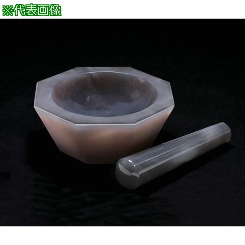 ■AS メノー乳鉢浅型130×160×45乳棒付〔品番:654618〕【8216166:0】[送料別途見積り][掲外取寄][店頭受..