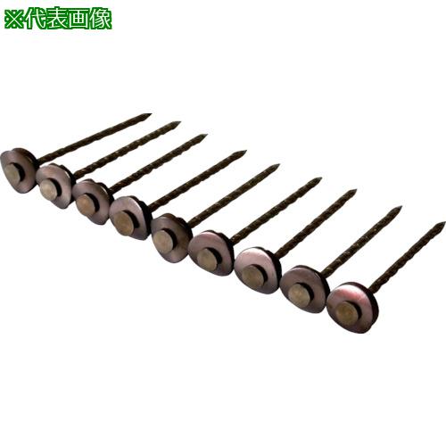 ■DAIDОHANT ステンレス連結傘釘パワースクリュー 13×45 ブロンズ 9本×30連入〔品番:00028155〕【8218430:0】[店頭受取不可]