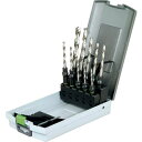 ■FESTOOL ドリルビットケース(3-10mm 10本) Twist dril(495128)〔品番:00523543〕【8245679:0】[送料別途見積...