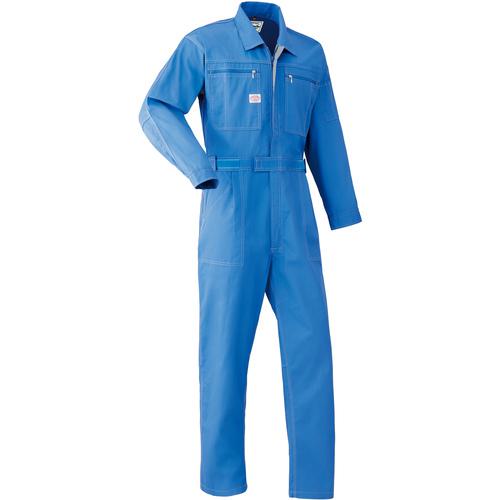 ■AUTO-BI つなぎ服5950-002マリンブルー-M〔品番:5950002M〕【8246133:0】[送料別途見積り][掲外取寄][店頭受取不可]