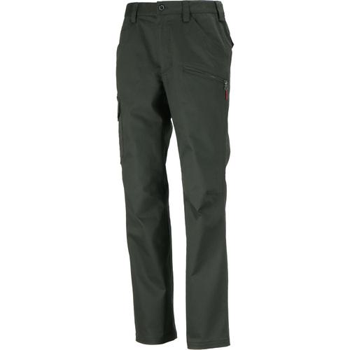 ■カジメイク T/Cストレッチカーゴパンツ Dオリーブ M〔品番:677458M〕【8247710:0】[送料別途見積り][店頭受取不可]