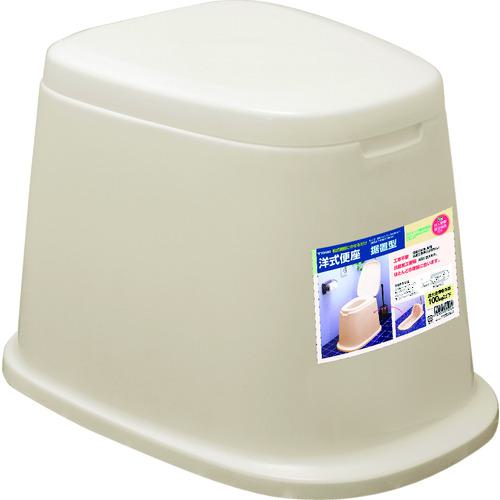 ■TONBO 洋式便座 据置型〔品番:07428〕【8252553:0】[店頭受取不可]