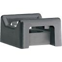 ■PANDUIT インラインタイ・ハイパーV専用タイマウント 耐候性黒(100個)《5袋入》〔品番:HVTM06C0〕【8257261×5:0】[送料別途見積り...