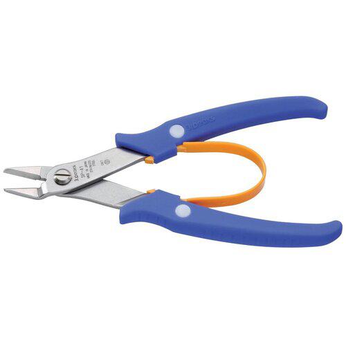 ■スリーピークス ミドルステンレス ニッパ(バネ付) 150mm〔品番:SP41〕【8266585:0】[店頭受取不可]