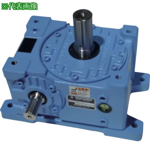 ■マキシンコー 一段ウォーム減速機 入力容量10.3kW〔品番:MAK125RD20〕【8277498:0】[法人・事業所限定][外直送元][店頭受取不可]