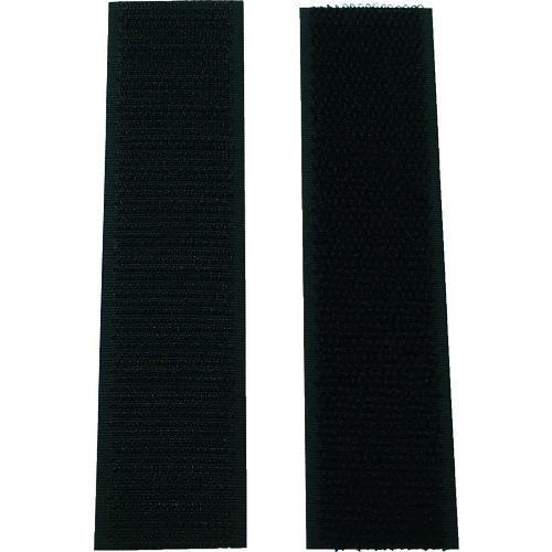 ■ユタカメイク マジックテープ PP用ピタロック 25mm×100mm ブラック〔品番:G307〕【8280506:0】[店頭受..