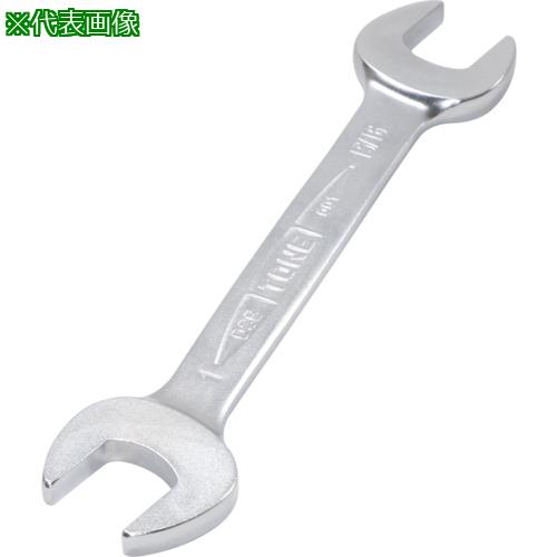 ■TONE 両口スパナ(インチサイズ) 二面幅寸法15/16×1インチ 全長254mm〔品番:DSB3032〕【8283528:0】[店頭受取不可]