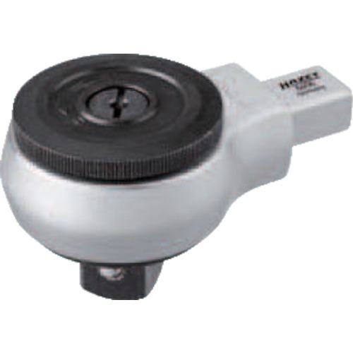 ■HAZET ヘッド交換式トルクレンチ用 ラチェットヘッド 差込角14×18mm〔品番:6406〕【8287195:0】[送料別途見積り][掲外取寄][店頭受取不可]