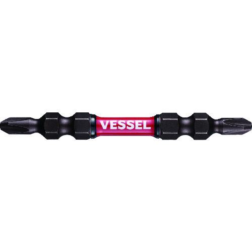 ■VESSEL サキスボスリムトーションビットSDT 5本組(両頭)+2×65mm〔品番:SDT5P2065〕【8290760:0】[店頭受取不可]