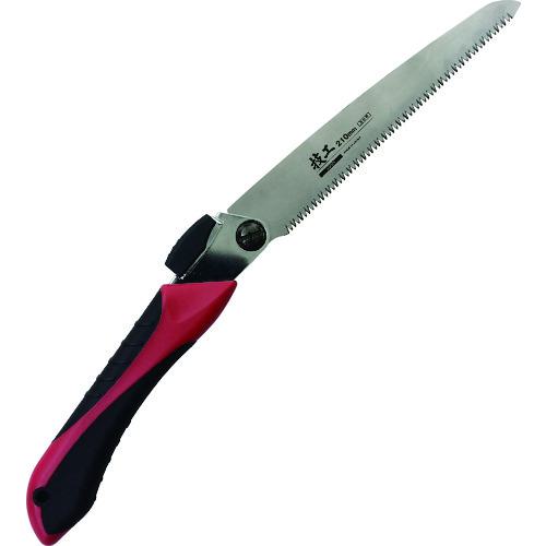 ■KAKURI 替刃式折込鋸 210mm 木工万能用〔品番:4381〕【8292345:0】[店頭受取不可]
