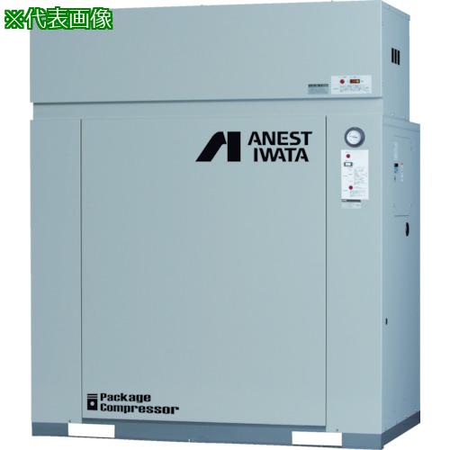 ■アネスト岩田 レシプロコンプレッサー(給油式) パッケージコンプレッサ 11KW 60Hz〔品番:CLP110EF8.5M6〕【8338793:0】[法人・事業所限定][直送元][店頭受取不可]