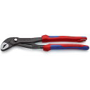■【在庫限り】KNIPEX ウォーターポンププライヤー コブラ コンフォートハンドル落下防止リング付 300mm〔品番:8702300TBK〕【8345431:...