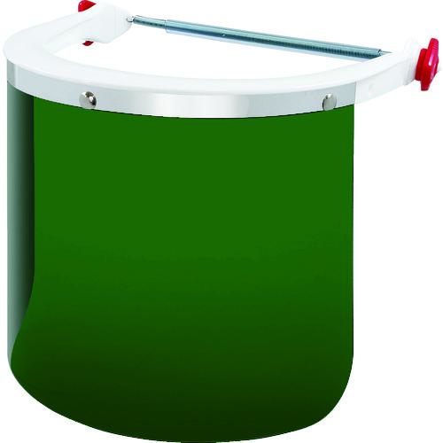 ■OTOS ヘルメット取付型防災面 グリーン#3〔品番:F63B3〕【8345501:0】[店頭受取不可]