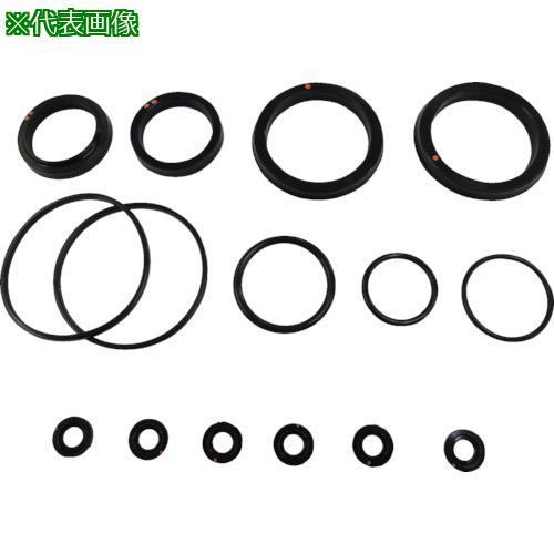■TAIYO 油圧シリンダ用メンテナンスパーツ パッキンセット 適合シリンダ内径:φ125 (水素化ニトリルゴム・スイッチセット用)〔品番:NH8RPKS6125C〕【8354894:0】[店頭受取不可]