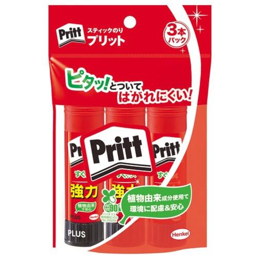 ■PLUS 29706)プリット強力ミディアムセリース3本入〔品番:NS7023P〕【8364490:0】[店頭受取不可]