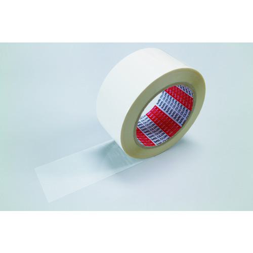 ■日東エルマテ 包装用OPP粘着テープ ダンプロンカラー No.375D 50mm×50m ホワイト〔品番:NO375D50W〕【..