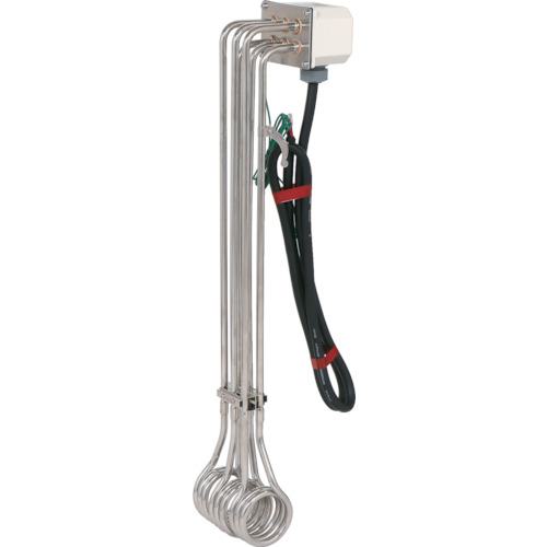 ■八光 投込みヒーター銅シ ースB型〔品番:BWA3011〕【8367972:0】[店頭受取不可]