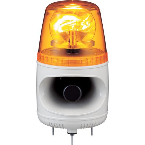 ■シュナイダー アローシリーズ 黄 回転灯+メロディーアラーム(16音) 100V〔品番:AHMCK100YE〕【8370110..