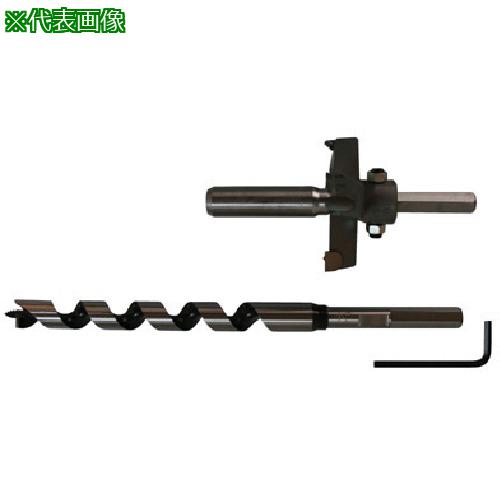 ■スターエム 超硬座掘錐(大口径)ドリル付 18×80 (1セット入)〔品番:28LD1880〕【8374632:0】[送料別途見積り][法人・事業所限定][外直送][店頭受取不可]