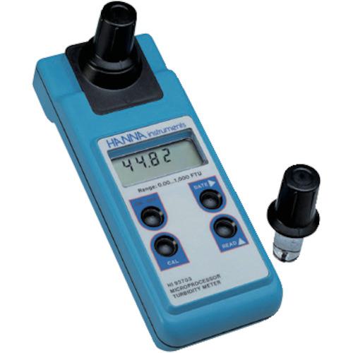 ■AS ポータブル濁度計HI93703B〔品番:1650901〕【8382790:0】[送料別途見積り][掲外取寄][店頭受取不可]