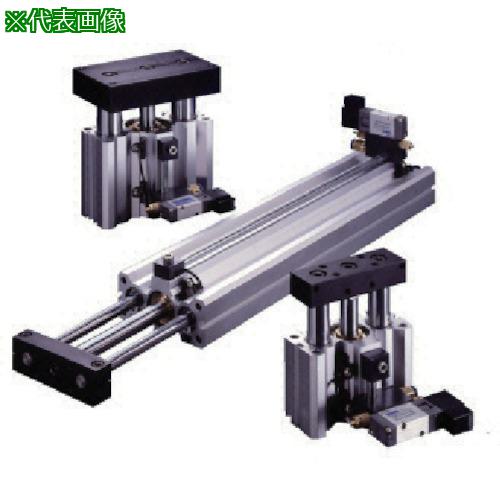 ■日本精器 ツインガイドシリンダ 80×500プッシャタイプすべり軸受〔品番:BN6A6380500〕【8480891:0】[法人・事業所限定][外直送元][店頭受取不可]