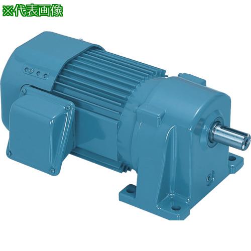 ■シグマー 平行軸三相0.4Kwクラッチブレーキ付脚取付形減速機 減速比1/40〔品番:TMLCB20440〕【8484810..