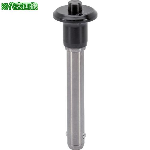 ■HALDER ボールロックピン セルフロッキングきのこグリップ付 ピン径5ワーク最大厚30〔品番:22350.0216..